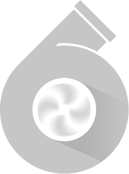 Symbool van een turbocompressor – staat voor prestatieverbetering en performance.